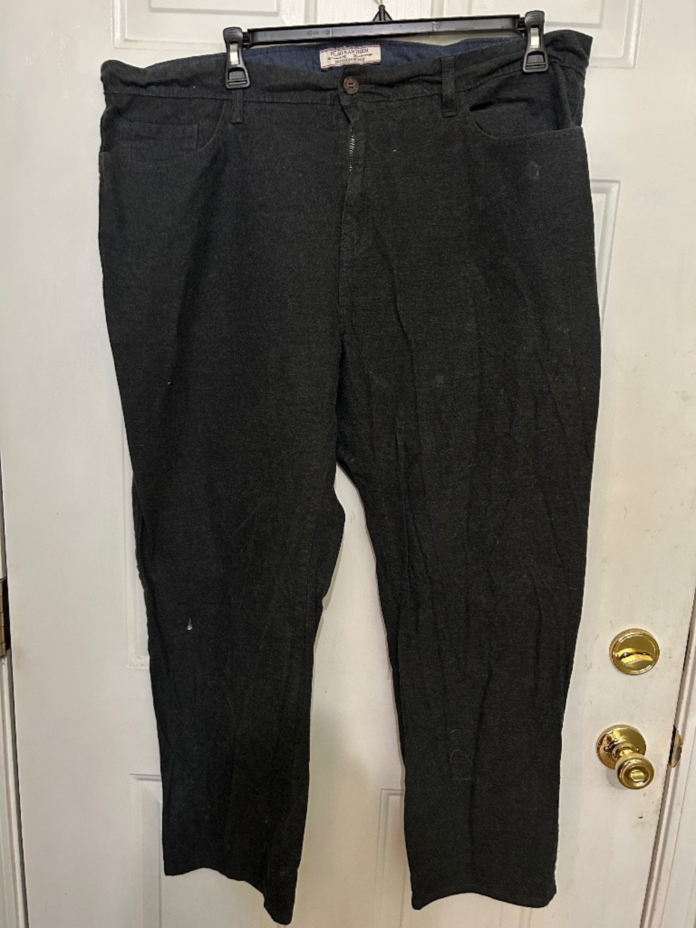 Flag & Anthem, relaxed fit, 42x30, dark gray pants